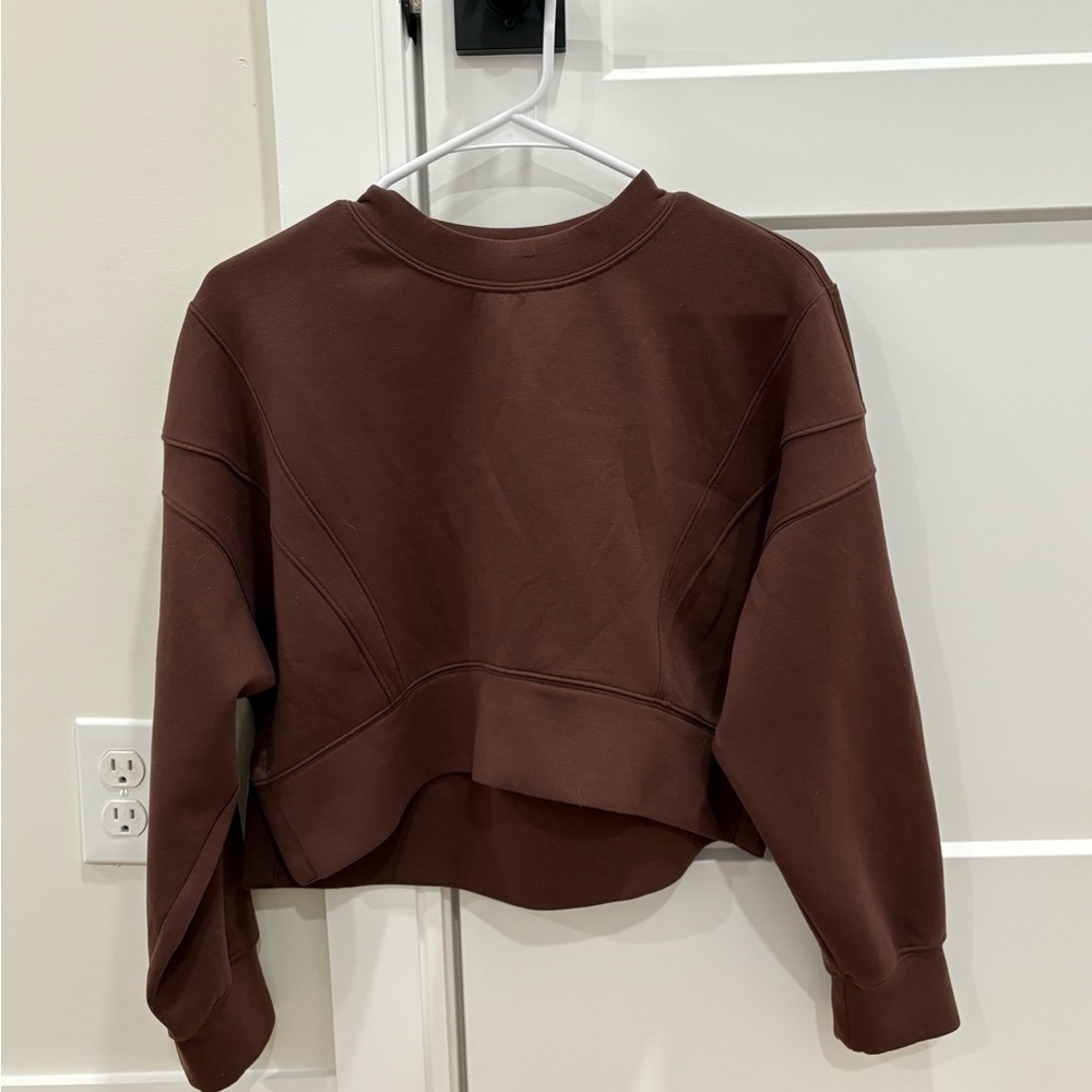 YPB by Abercrombie Brown Crewneck - Picture 2 of 8